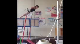 Thankfully, there was a foam pit! Sound on!