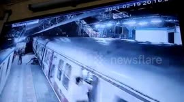Spurned lover tries to push woman under moving train after she refused to marry him