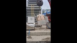 흔한 집게차 수거 모습