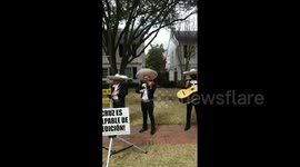 US: Protesters Gather At Ted Cruz’s Houston House Demanding His Resignation 2