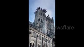 Washington National Cathedral bells toll 500 times to honour COVID-19 victims