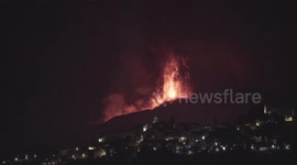 The huge 6th paroxysm over Mount Etna