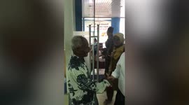 Grandad takes NINE sacks of change to the bank after saving for three decades