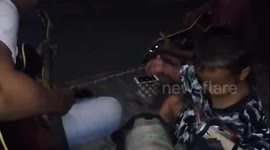 Anak kecil pandai memainkan kendang