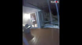 'Hilarious Yet Painful Grilling Fail in Ice Storm'