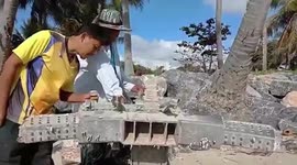 Debris from crashed Indonesia plane wash up on Thai beach