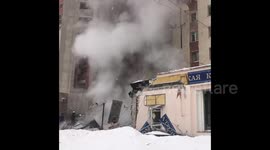 Gas explosion in a residential building in Nizhny Novgorod, Russia