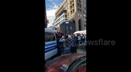 Armenian police detain opposition protesters in Yerevan