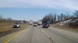 Car vs Tractor Trailer