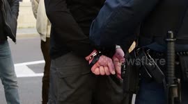 One detained during protest against privatisation of public services in Spain