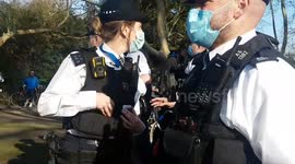 Arrests made after hundreds gather for anti-lockdown protests in London