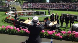 The Queen at Royal Ascot June 2014