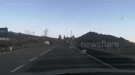 Etna Eruption and havy fall of scories