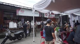 Covid-19 Vaccine To Traders of Traditional Market In Tangerang-Indonesia