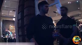 Another fool trying to fight the BOUNCER