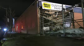 Best Buy roof collapses in Queens, New York; FDNY responds