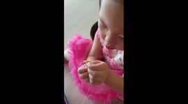 Child needlework