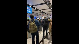 Heathrow Airport Immigration Queue Videos