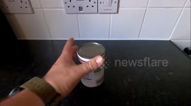 How to Open a Can With a Spoon Really Fast