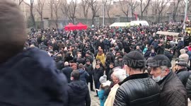 Thousands of protesters call for resignation of Armenian Prime Minister