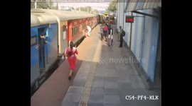 Railway cop saves elderly woman’s life