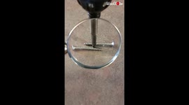 Incredible DIY Trick with Electric Drill & Screws