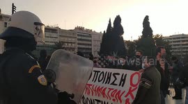 Protesters take to the streets of Athens in support of hunger-striking Greek extremist Dimitris Koufodinas