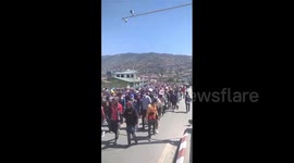 Anti-Junta Protest In Hakha, Myanmar