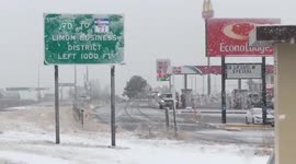 US: Storm Moves Into Colorado Bringing Heavy Snow To Parts Of Area 2