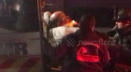 Major car wreck on Kelley Drive in Stockton California