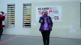 Nuevas concentraciones en los centros de salud del barrio de Vallecas 1/4