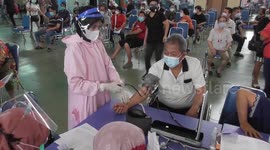 Thousands of elderly people in the city of Padang, West Sumatra, are enthusiastic about getting the Covid-19 vaccine