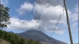 Guatemalan volcano erupts for second time in three days with huge plume of ash