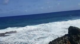 Sea of the Guam Island