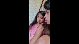 Little girl tells mom you can get pregnant by eating loads of food