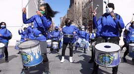 International Women's Day honoured in New York City with music, speeches and a march