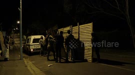 Housing activists build shack outside Premier's official residence on Mandela's birthday