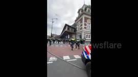 Arrests made as 700 gather for anti-lockdown protest in Amsterdam