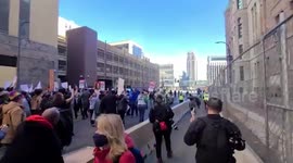 US: Protest Occurs In Minneapolis As Jury Selection Of Derek Chauvin Trial Delayed 2