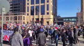 US: Protest Occurs In Minneapolis As Jury Selection Of Derek Chauvin Trial Delayed 3