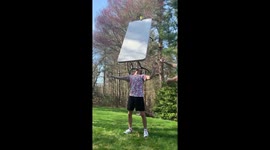 'Extreme Beer Pong Trick Shot Leaves Performers Surprised '