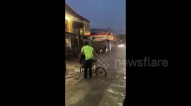 Ecuador: Heavy Rains Flood Streets In Guayaquil