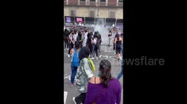 Mexican protesters demand justice for murdered females on International Women’s Day