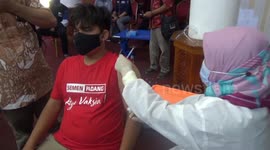 200 journalists in West Sumatra, Indonesia, receive COVID-19 vaccine