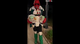 ''Kind Man Gives Away Baby Yoda Toys to Special Needs Children (Emotional)''