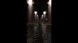 An after work meditation with the sound of the Han river by night in Seoul