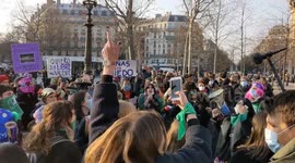 Strike calls in Paris on International Women’s Day