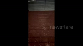 Thunderstorm brings hail in San Francisco