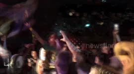 Heavy metal singer retaliates against wrong fan
