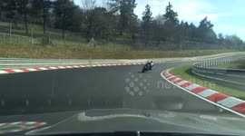 Nordschleife Bike Crash